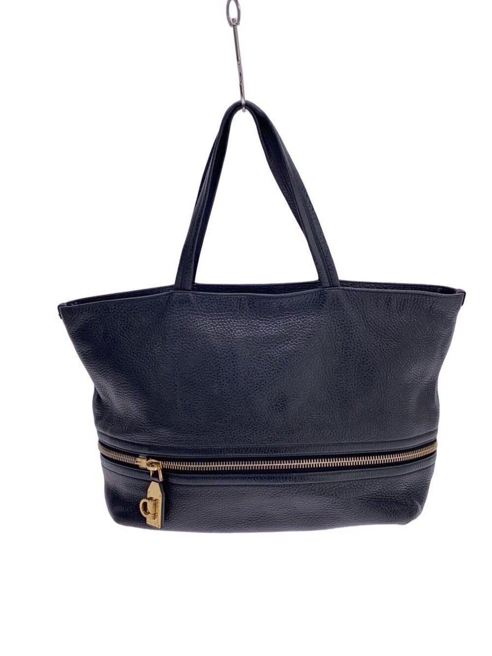 Salvatore Ferragamo Tote Bag Leather Black